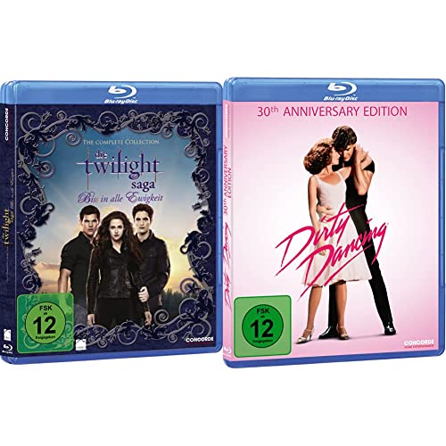 Die Twilight Saga - Biss in alle Ewigkeit/The Complete Collection [Blu-ray] & Dirty Dancing - 30th Anniversary Single Version [Blu-ray] von Concorde Video