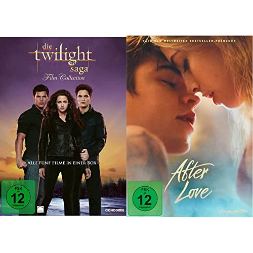 Die Twilight Saga Film Collection [5 DVDs] & After Love von Concorde Video