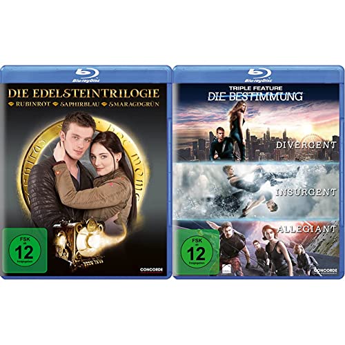 Edelstein-Trilogie [Blu-ray] & Die Bestimmung - Triple Feature [Blu-ray] von Concorde Video