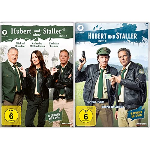 Hubert ohne Staller – Staffel 8 [6 DVDs] & Hubert und Staller - Staffel 6 [6 DVDs] von Concorde Video
