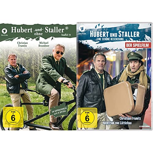 Hubert ohne Staller - Staffel 9 [4 DVDs] & Hubert und Staller - Eine schöne Bescherung - Der Spielfilm von Concorde Video