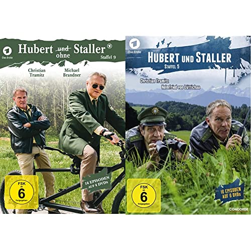 Hubert ohne Staller - Staffel 9 [4 DVDs] & Hubert und Staller - Staffel 5 [6 DVDs] von Concorde Video