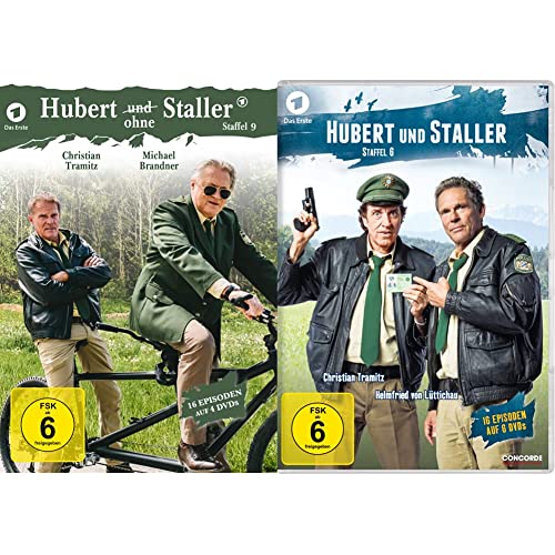 Hubert ohne Staller - Staffel 9 [4 DVDs] & Hubert und Staller - Staffel 6 [6 DVDs] von Concorde Video