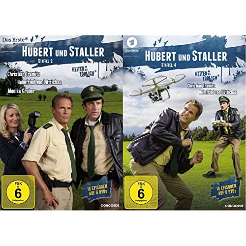 Hubert und Staller - Staffel 2 [6 DVDs] & Hubert und Staller - Staffel 4 [6 DVDs] von Concorde Video