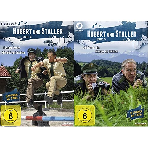 Hubert und Staller - Staffel 3 [6 DVDs] & Hubert und Staller - Staffel 5 [6 DVDs] von Concorde Video