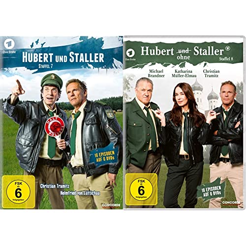 Hubert und Staller - Staffel 7 [6 DVDs] & Hubert ohne Staller – Staffel 8 [6 DVDs] von Concorde Video