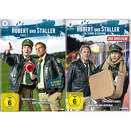 Hubert und Staller - Staffel 7 [6 DVDs] & Hubert und Staller - Eine schöne Bescherung - Der Spielfilm von Concorde Video