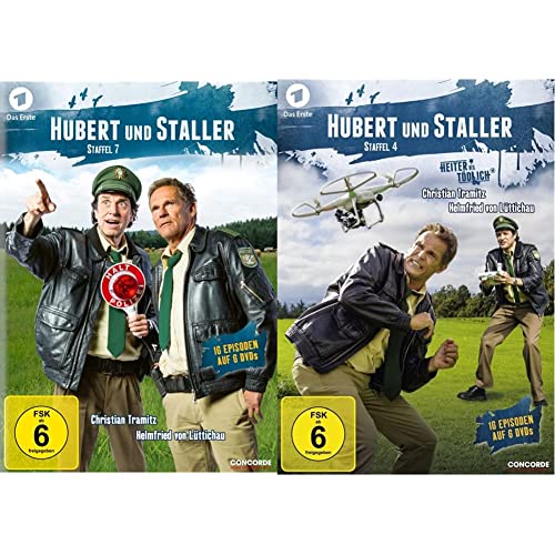 Hubert und Staller - Staffel 7 [6 DVDs] & Hubert und Staller - Staffel 4 [6 DVDs] von Concorde Video