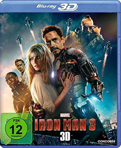 Iron Man 3 (+ 2D-Version) [Blu-ray 3D] von Concorde Video