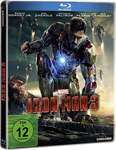 Iron Man 3 - Steelbook [Blu-ray] [Limited Edition] von Concorde Video