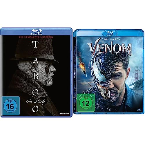 TABOO - Die komplette 1. Staffel [Blu-ray] & Venom [Blu-ray] von Concorde Video