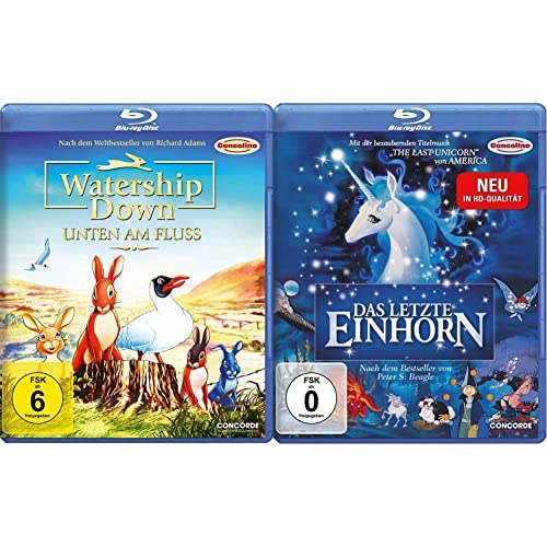 Watership Down - Unten am Fluss [Blu-ray] & Das letzte Einhorn [Blu-ray] von Concorde Video