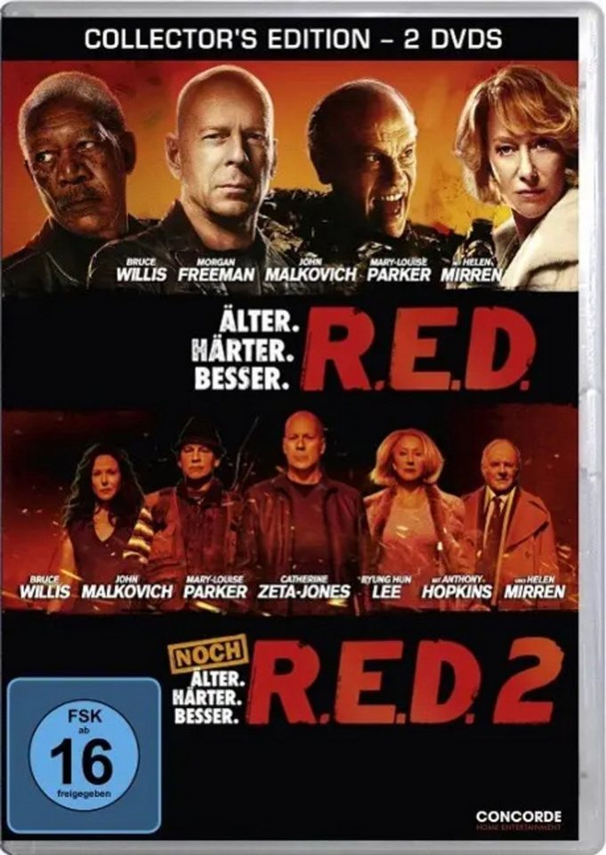 Concorde DVD R.E.D. / R.E.D. 2 - DVD Collector's Edition Concorde DVD R.E.D. / R.E.D. 2 - DVD Collector's Edition von Concorde