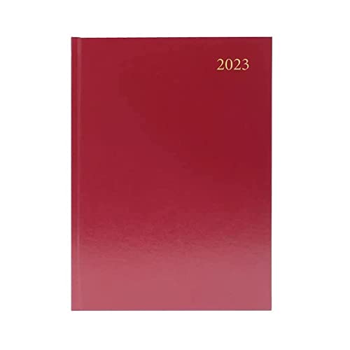 Schreibtisch-Tagebuch, Wochenansicht, A5, Burgunderrot 2023, KFA53BG23 von Condiary