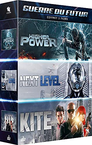 Coffret guerre du futur 3 films : higher power ; next level ; kite [FR Import] von Condor Entertainment