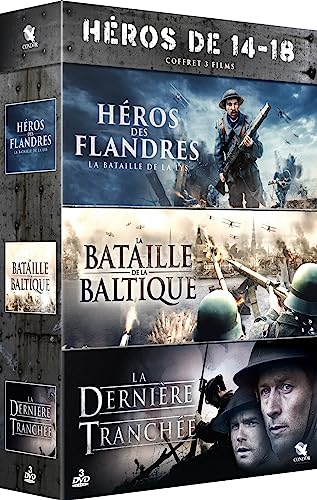 Héros de 14-18 - coffret 3 films : héros des flandres + la bataille de la baltique + la dernière tranchée [FR Import] von Condor Entertainment