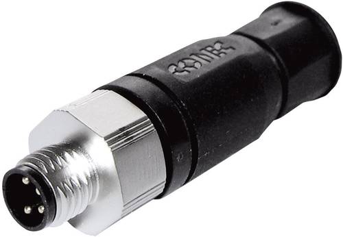 Conec 42-00005 Sensor-/Aktor-Steckverbinder, unkonfektioniert M8 Stecker, gerade Polzahl: 3 1St. von Conec