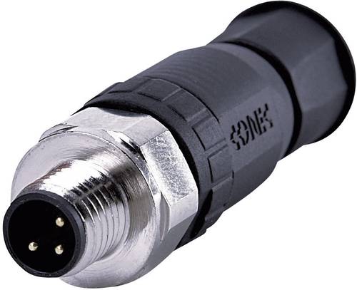 Conec 42-00011 Sensor-/Aktor-Steckverbinder, unkonfektioniert M8 Stecker, gerade Polzahl: 4 1St. von Conec