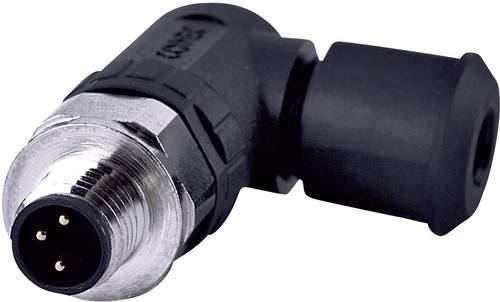 Conec 42-00027 Sensor-/Aktor-Steckverbinder, unkonfektioniert M8 Stecker, gewinkelt Polzahl: 4 1St. von Conec