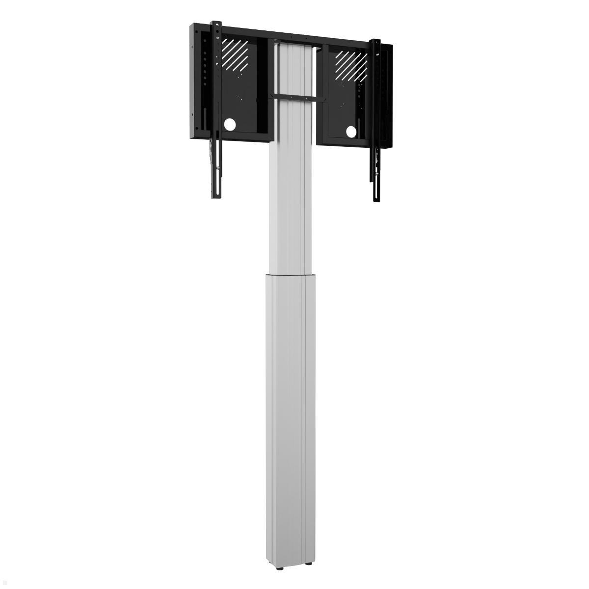 Conen Lite elektrischer TV Boden-Wandhalter 42-86 Zoll 900 mm Hub, silber Conen Lite elektrischer TV Boden-Wandhalter 42-86 Zoll 900 mm Hub, silber von Conen