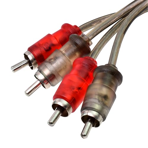 Conext Link Audio RCA Interconnect Kabel Patch-Stecker auf Stecker OFC Spiralgeflecht, 1.5FT, 3 Pack Conext Link Audio RCA Interconnect Kabel Patch-Stecker auf Stecker OFC Spiralgeflecht, 1.5FT, 3 Pack von Conext Link
