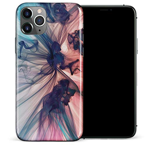 Conie® Handyhülle Rück Schale für iPhone 11, Ultra Slim TPU Hülle aus Silikon mit Bilder Motiv, Kanten Display Kamera Schutz, Rauch Abstract Design von Conie