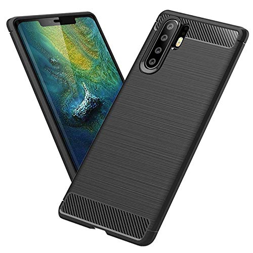 Conie CB11467 Carbon Brush Kompatibel mit Huawei P30 Pro, Handy Case Bush Look Shock Resistent TPU Cover für P30 Pro Handyhülle Schwarz Conie CB11467 Carbon Brush Kompatibel mit Huawei P30 Pro, Handy Case Bush Look Shock Resistent TPU Cover für P30 Pro Handyhülle Schwarz von Conie