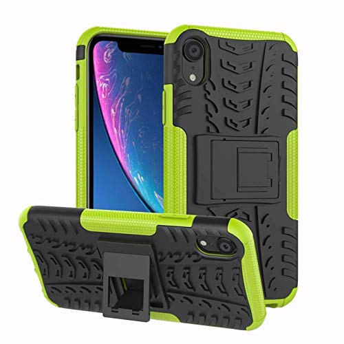 Conie OC2425 Outdoor Case Kompatibel mit iPhone XR, Defender robuste Schutzhülle Hülle extra Schutz für iPhone XR Hülle Schwarz Grün Conie OC2425 Outdoor Case Kompatibel mit iPhone XR, Defender robuste Schutzhülle Hülle extra Schutz für iPhone XR Hülle Schwarz Grün von Conie