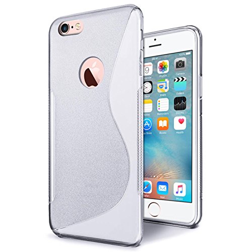 Conie SC1671 S Line Case Kompatibel mit iPhone 6 / 6S, TPU Smartphone Hülle Transparent Matt rutschfeste Oberfläche für iPhone 6S iPhone 6 Rückseite Design Clear Conie SC1671 S Line Case Kompatibel mit iPhone 6 / 6S, TPU Smartphone Hülle Transparent Matt rutschfeste Oberfläche für iPhone 6S iPhone 6 Rückseite Design Clear von Conie