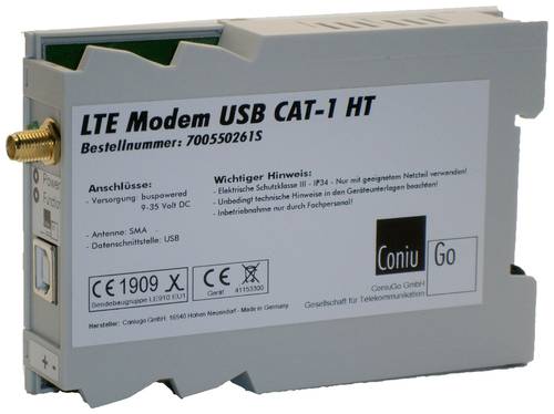 ConiuGo 700550261S GSM Modem 12V Funktion (GSM): Alarmieren von ConiuGo