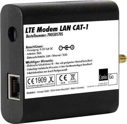 ConiuGo LTE GSM Modem LAN CAT 1 LTE Modem von ConiuGo