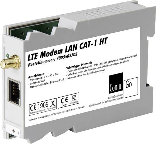 ConiuGo LTE GSM Modem LAN Hutschiene CAT 1 LTE Modem von ConiuGo