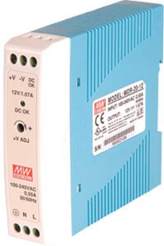 ConiuGo Netzteil für Hutschiene 12V DC Hutschienen-Netzteil (DIN-Rail) 1000mA 20 VA Inhalt 1St. von ConiuGo