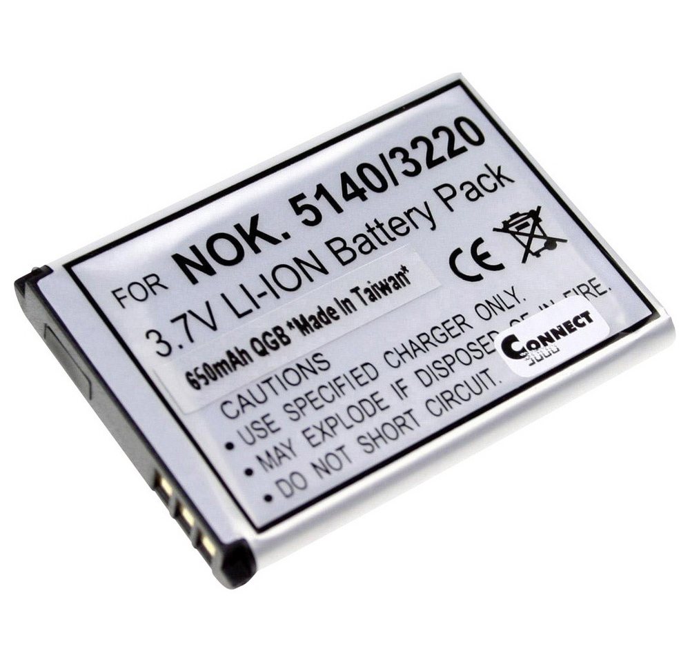 Connect 3000 Connect 3000 BL-5B Kamera-Akku ersetzt Original-Akku (Kamera) BL-5B 3. Kamera-Akku 650 mAh (3.70 V) von Connect 3000