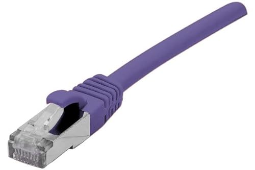 CONNECT 3 m Kupfer RJ45 Cat. 6 a S/FTP LSZH, snagless, Patch Kordel – Violett von Connect