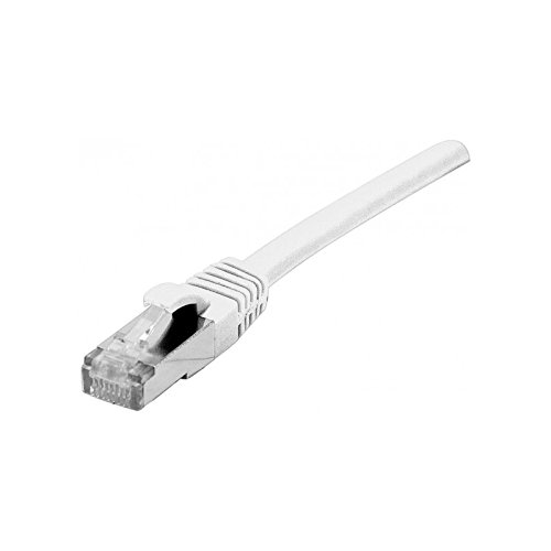 CONNECT 7,50 m Full Copper RJ45 Cat. 6 a S/FTP LSZH, snagless, Patch Cord – weiß von Connect