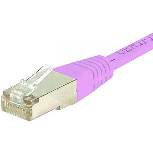 Connect 0,70 m Kupfer RJ45 Cat. 6 S/FTP Patch Cord – Pink Connect 0,70 m Kupfer RJ45 Cat. 6 S/FTP Patch Cord – Pink von Connect