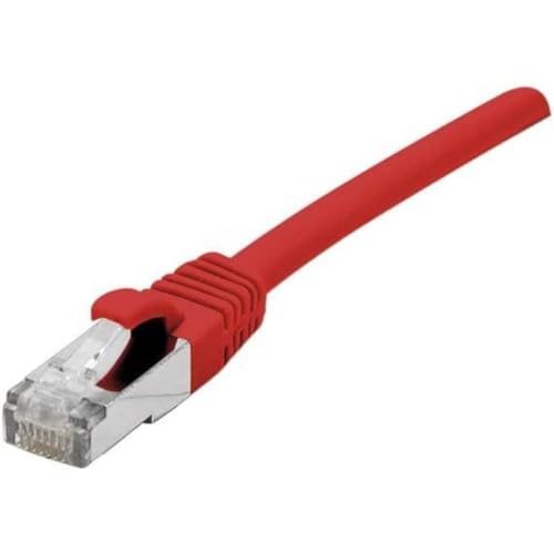 Connect 1,50 m Kupfer RJ45 Cat. 6 a F/UTP LSZH, snagless, Patch Cord – rot von Connect