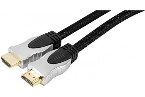 Connect 1 m High Speed HDMI Kabel mit Ethernet – Schwarz von Connect