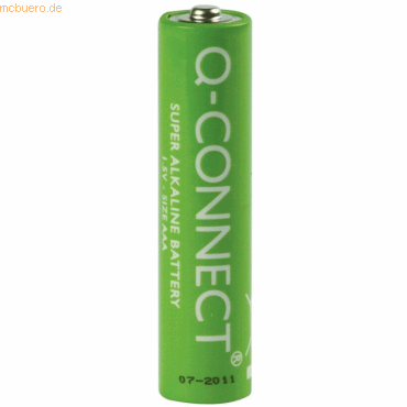 Connect Batterie Alkaline Micro 1,5V (AAA) VE=4 Stück von Connect