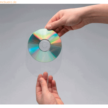Connect CD/DVD-Hüllen PP transparent selbstklebend ohne Lasche VE=100 von Connect