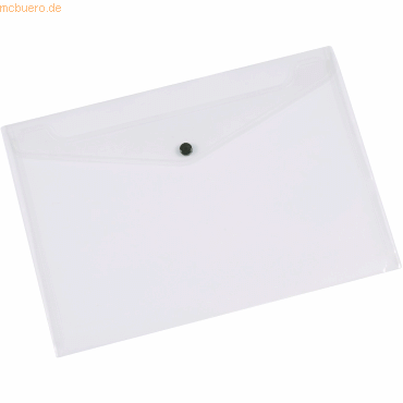 Connect Dokumententasche A4 PP bis 50 Blatt transparent von Connect