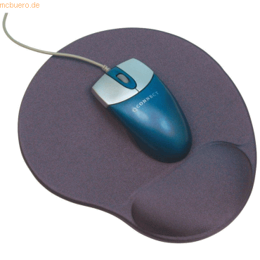 Connect Mauspad Gel 230x260mm schwarz Connect Mauspad Gel 230x260mm schwarz von Connect