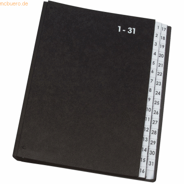 Connect Pultordner 1-31 schwarz Connect Pultordner 1-31 schwarz von Connect