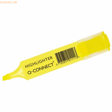 Connect Textmarker Keilspitze 2-5 mm gelb von Connect