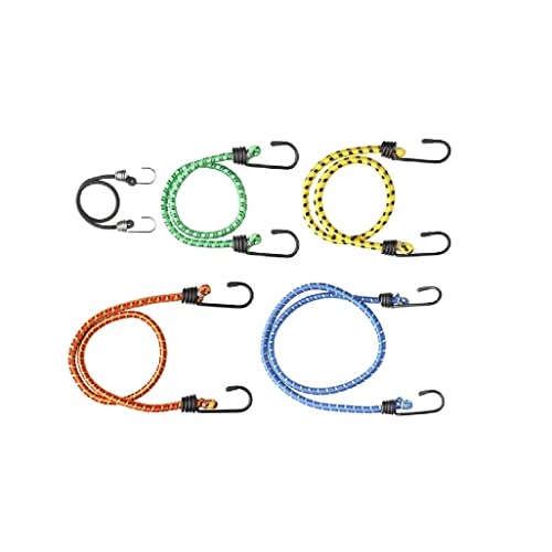 Connex Gepäckspanner-Set 10-teilig - 5 Längen: 250 mm, 450 mm, 500 mm, 600 mm und 750 mm - Stahlhaken mit PVC-Überzug - Dehnbar und reißfest / Spanngummi mit 2 Haken / Expander / DY270616 Connex Gepäckspanner-Set 10-teilig - 5 Längen: 250 mm, 450 mm, 500 mm, 600 mm und 750 mm - Stahlhaken mit PVC-Überzug - Dehnbar und reißfest / Spanngummi mit 2 Haken / Expander / DY270616 von Connex