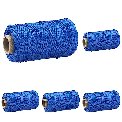 Connex Mehrzweckseil 1,7 mm x 100 m, Polypropylen, blau, DY2702846 (Packung mit 5) von Connex