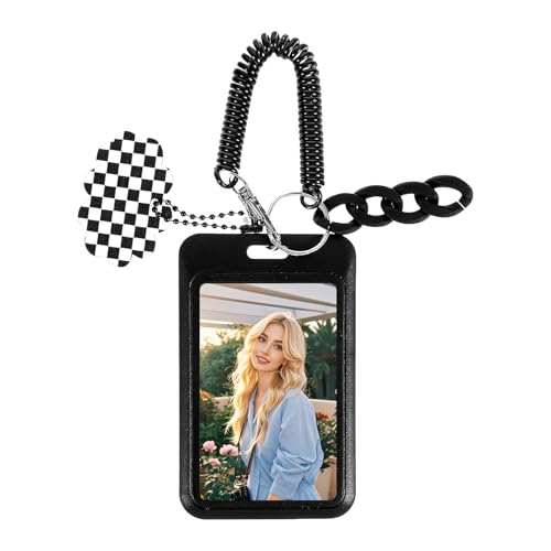 Kpop Photocard Holder, Kpop Fotokartenhalter, Exquisite Foto-Kartenhalter, Abnehmbar Ausweishülle Ausweishalter ID-Karte für Idol Album Karten Bank Foto Studentenkarte Schützende Fotohül von Connextion