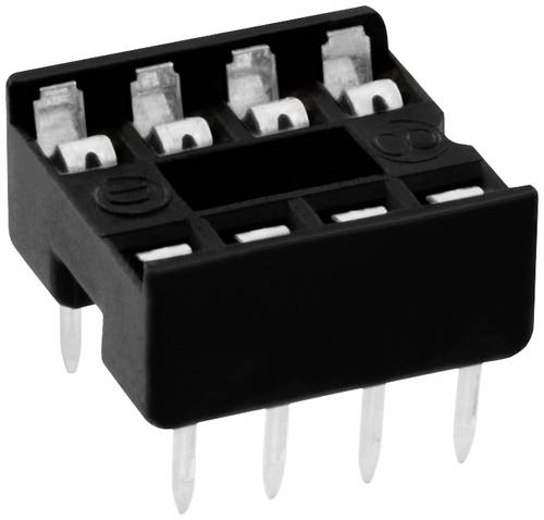 Connfly DS1009-08AT1NX-0A2 IC-Fassung Rastermaß: 2.54mm Polzahl (num): 8 Tube von Connfly