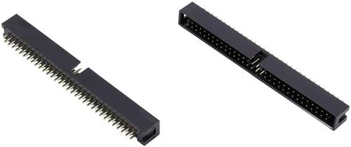 Connfly DS1013-06SSIB1-B-0Pfosten-Steckverbinder Rastermaß: 2.54mm Polzahl Gesamt: 6 Anzahl Reihen: von Connfly